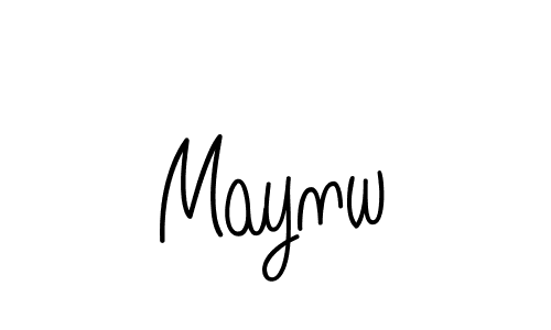 You can use this online signature creator to create a handwritten signature for the name Maynw. This is the best online autograph maker. Maynw signature style 5 images and pictures png