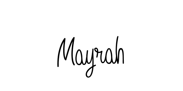 Best and Professional Signature Style for Mayrah. Angelique-Rose-font-FFP Best Signature Style Collection. Mayrah signature style 5 images and pictures png