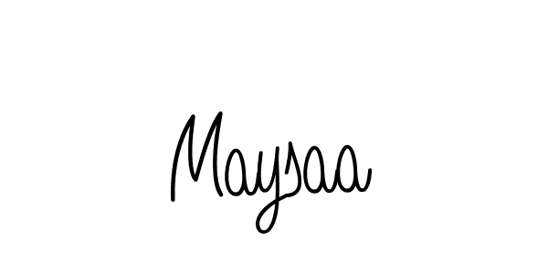 Once you've used our free online signature maker to create your best signature Angelique-Rose-font-FFP style, it's time to enjoy all of the benefits that Maysaa name signing documents. Maysaa signature style 5 images and pictures png