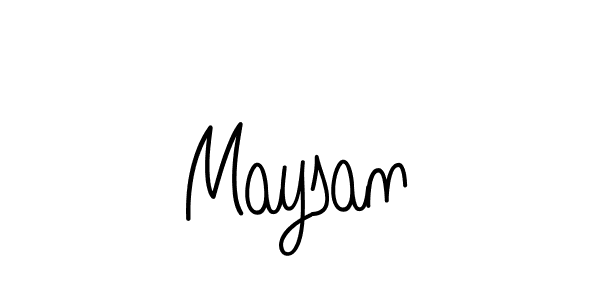 Make a short Maysan signature style. Manage your documents anywhere anytime using Angelique-Rose-font-FFP. Create and add eSignatures, submit forms, share and send files easily. Maysan signature style 5 images and pictures png