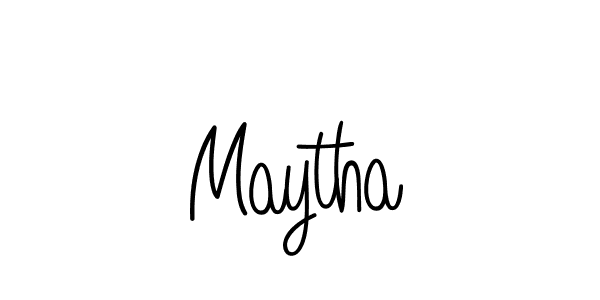 Check out images of Autograph of Maytha name. Actor Maytha Signature Style. Angelique-Rose-font-FFP is a professional sign style online. Maytha signature style 5 images and pictures png