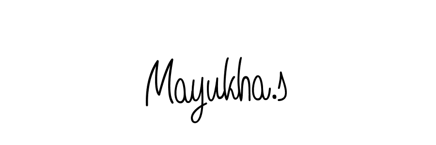 Once you've used our free online signature maker to create your best signature Angelique-Rose-font-FFP style, it's time to enjoy all of the benefits that Mayukha.s name signing documents. Mayukha.s signature style 5 images and pictures png