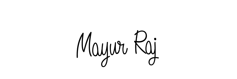 How to Draw Mayur Raj signature style? Angelique-Rose-font-FFP is a latest design signature styles for name Mayur Raj. Mayur Raj signature style 5 images and pictures png