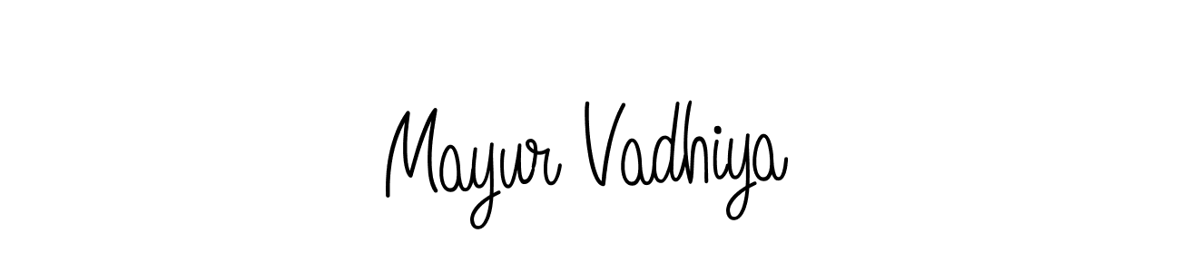 Here are the top 10 professional signature styles for the name Mayur Vadhiya. These are the best autograph styles you can use for your name. Mayur Vadhiya signature style 5 images and pictures png