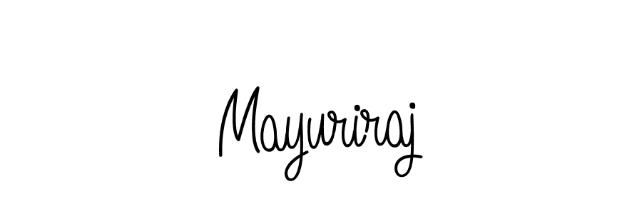 How to make Mayuriraj signature? Angelique-Rose-font-FFP is a professional autograph style. Create handwritten signature for Mayuriraj name. Mayuriraj signature style 5 images and pictures png