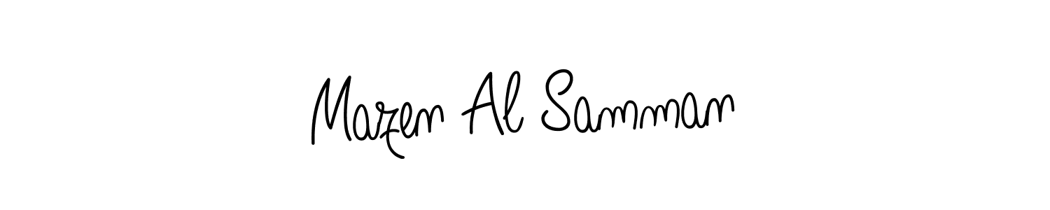 Here are the top 10 professional signature styles for the name Mazen Al Samman. These are the best autograph styles you can use for your name. Mazen Al Samman signature style 5 images and pictures png