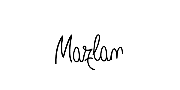 Once you've used our free online signature maker to create your best signature Angelique-Rose-font-FFP style, it's time to enjoy all of the benefits that Mazlan name signing documents. Mazlan signature style 5 images and pictures png