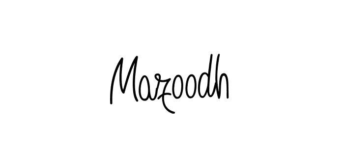Here are the top 10 professional signature styles for the name Mazoodh. These are the best autograph styles you can use for your name. Mazoodh signature style 5 images and pictures png