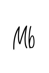 How to make Mb signature? Angelique-Rose-font-FFP is a professional autograph style. Create handwritten signature for Mb name. Mb signature style 5 images and pictures png