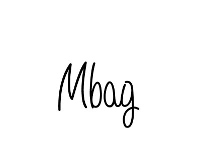 Also we have Mbag name is the best signature style. Create professional handwritten signature collection using Angelique-Rose-font-FFP autograph style. Mbag signature style 5 images and pictures png