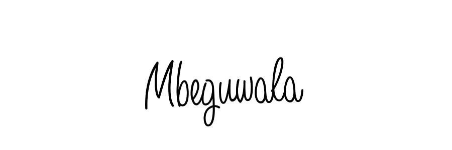 Design your own signature with our free online signature maker. With this signature software, you can create a handwritten (Angelique-Rose-font-FFP) signature for name Mbeguwala. Mbeguwala signature style 5 images and pictures png