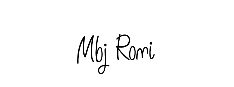 Here are the top 10 professional signature styles for the name Mbj Roni. These are the best autograph styles you can use for your name. Mbj Roni signature style 5 images and pictures png