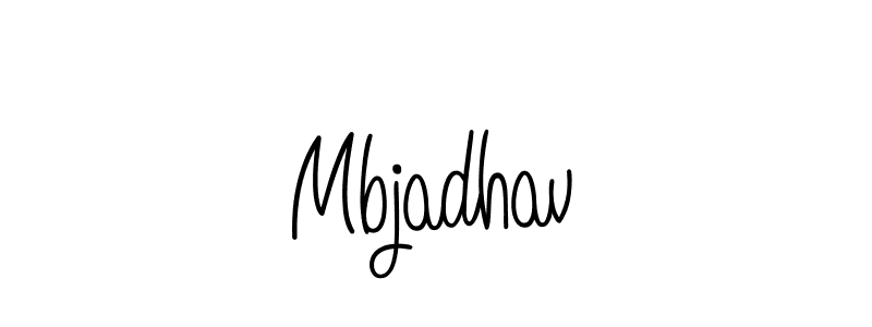 Make a short Mbjadhav signature style. Manage your documents anywhere anytime using Angelique-Rose-font-FFP. Create and add eSignatures, submit forms, share and send files easily. Mbjadhav signature style 5 images and pictures png