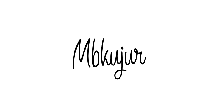 The best way (Angelique-Rose-font-FFP) to make a short signature is to pick only two or three words in your name. The name Mbkujur include a total of six letters. For converting this name. Mbkujur signature style 5 images and pictures png