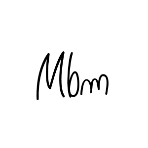 The best way (Angelique-Rose-font-FFP) to make a short signature is to pick only two or three words in your name. The name Mbm include a total of six letters. For converting this name. Mbm signature style 5 images and pictures png