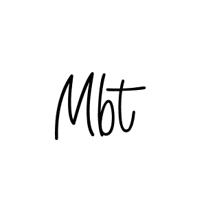 Use a signature maker to create a handwritten signature online. With this signature software, you can design (Angelique-Rose-font-FFP) your own signature for name Mbt. Mbt signature style 5 images and pictures png