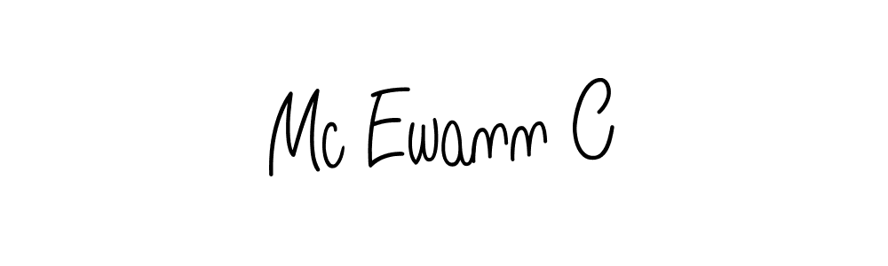 Best and Professional Signature Style for Mc Ewann C. Angelique-Rose-font-FFP Best Signature Style Collection. Mc Ewann C signature style 5 images and pictures png