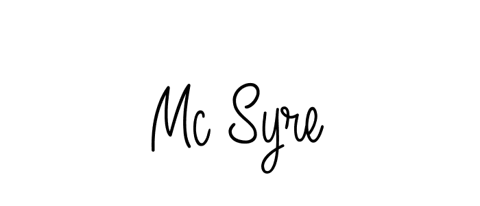 if you are searching for the best signature style for your name Mc Syre. so please give up your signature search. here we have designed multiple signature styles  using Angelique-Rose-font-FFP. Mc Syre signature style 5 images and pictures png