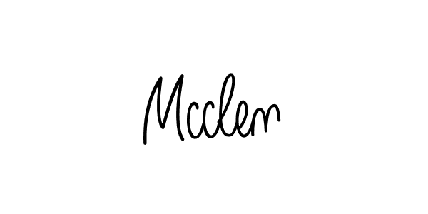How to Draw Mcclen signature style? Angelique-Rose-font-FFP is a latest design signature styles for name Mcclen. Mcclen signature style 5 images and pictures png
