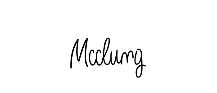Design your own signature with our free online signature maker. With this signature software, you can create a handwritten (Angelique-Rose-font-FFP) signature for name Mcclung. Mcclung signature style 5 images and pictures png