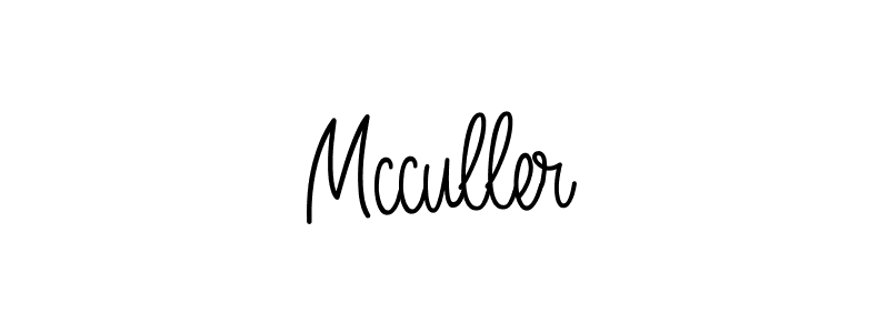 Make a beautiful signature design for name Mcculler. Use this online signature maker to create a handwritten signature for free. Mcculler signature style 5 images and pictures png