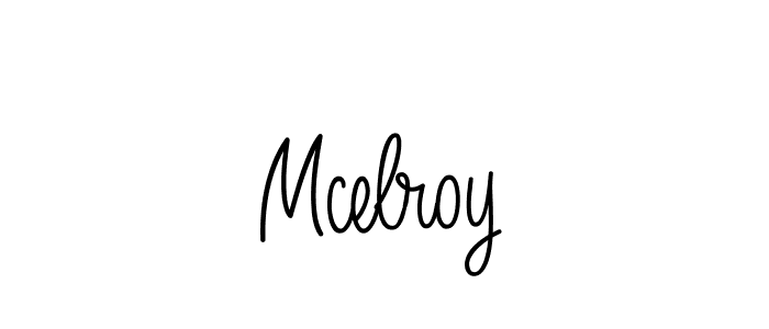 You should practise on your own different ways (Angelique-Rose-font-FFP) to write your name (Mcelroy) in signature. don't let someone else do it for you. Mcelroy signature style 5 images and pictures png