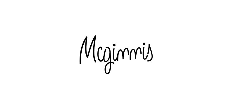 You should practise on your own different ways (Angelique-Rose-font-FFP) to write your name (Mcginnis) in signature. don't let someone else do it for you. Mcginnis signature style 5 images and pictures png