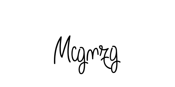 Design your own signature with our free online signature maker. With this signature software, you can create a handwritten (Angelique-Rose-font-FFP) signature for name Mcgnzg. Mcgnzg signature style 5 images and pictures png
