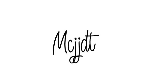 You should practise on your own different ways (Angelique-Rose-font-FFP) to write your name (Mcjjdt) in signature. don't let someone else do it for you. Mcjjdt signature style 5 images and pictures png