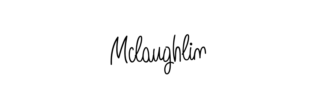 How to make Mclaughlin  signature? Angelique-Rose-font-FFP is a professional autograph style. Create handwritten signature for Mclaughlin  name. Mclaughlin  signature style 5 images and pictures png
