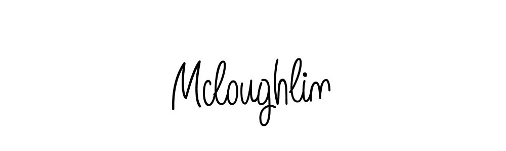 Mcloughlin stylish signature style. Best Handwritten Sign (Angelique-Rose-font-FFP) for my name. Handwritten Signature Collection Ideas for my name Mcloughlin. Mcloughlin signature style 5 images and pictures png