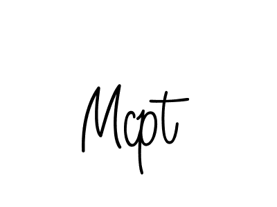 How to Draw Mcpt signature style? Angelique-Rose-font-FFP is a latest design signature styles for name Mcpt. Mcpt signature style 5 images and pictures png