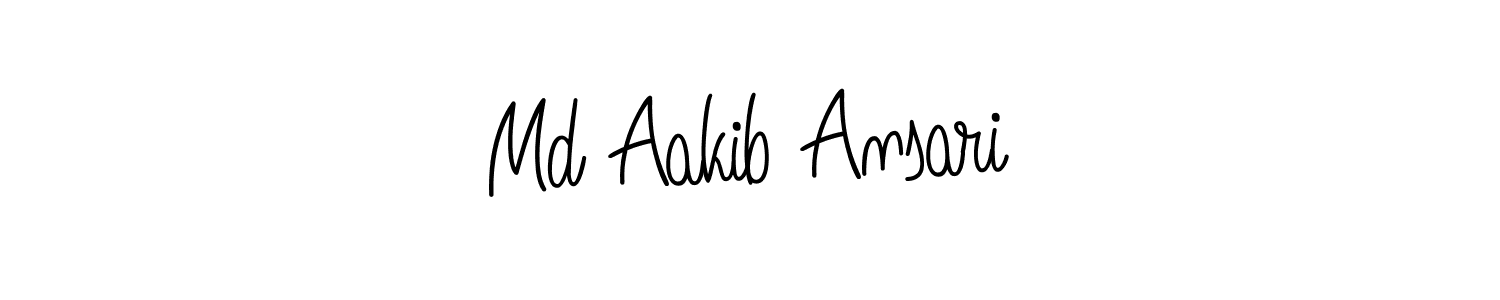 How to Draw Md Aakib Ansari signature style? Angelique-Rose-font-FFP is a latest design signature styles for name Md Aakib Ansari. Md Aakib Ansari signature style 5 images and pictures png