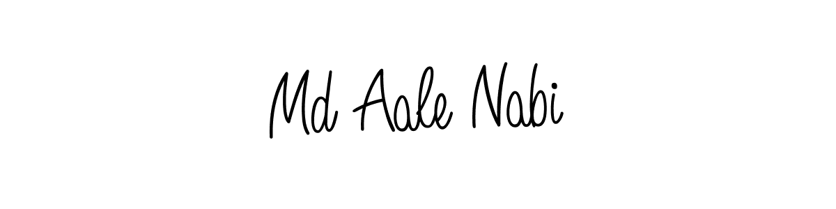Angelique-Rose-font-FFP is a professional signature style that is perfect for those who want to add a touch of class to their signature. It is also a great choice for those who want to make their signature more unique. Get Md Aale Nabi name to fancy signature for free. Md Aale Nabi signature style 5 images and pictures png