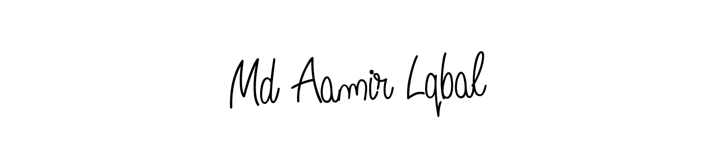 How to Draw Md Aamir Lqbal signature style? Angelique-Rose-font-FFP is a latest design signature styles for name Md Aamir Lqbal. Md Aamir Lqbal signature style 5 images and pictures png