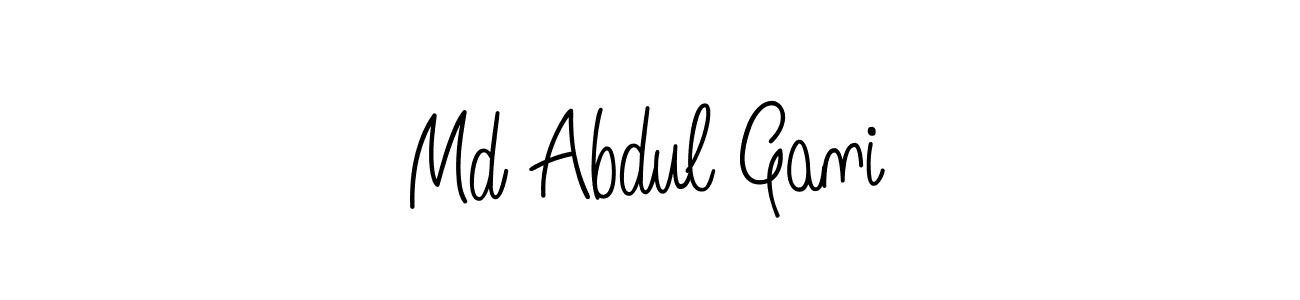 Also we have Md Abdul Gani name is the best signature style. Create professional handwritten signature collection using Angelique-Rose-font-FFP autograph style. Md Abdul Gani signature style 5 images and pictures png