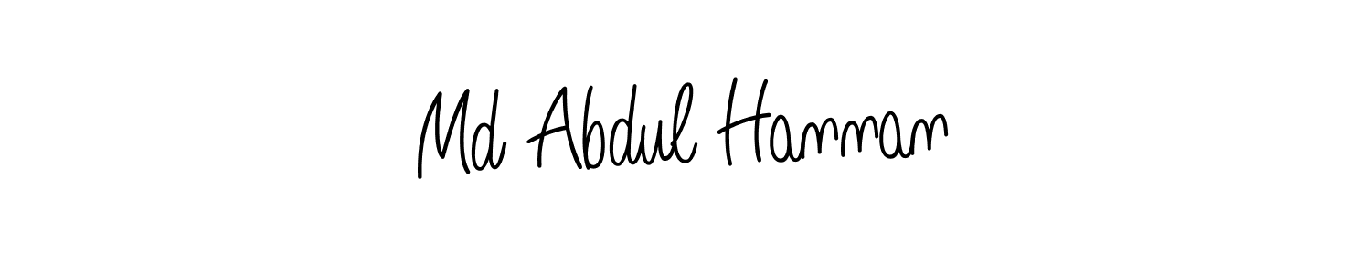 Angelique-Rose-font-FFP is a professional signature style that is perfect for those who want to add a touch of class to their signature. It is also a great choice for those who want to make their signature more unique. Get Md Abdul Hannan name to fancy signature for free. Md Abdul Hannan signature style 5 images and pictures png