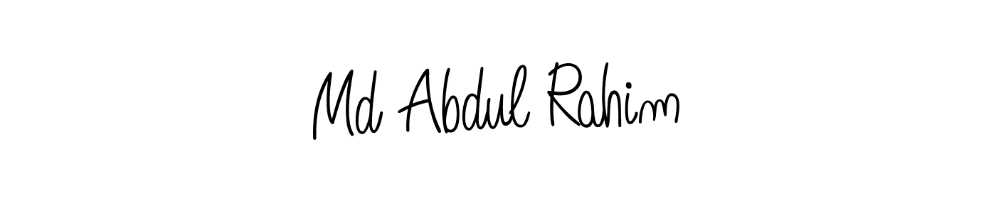 How to Draw Md Abdul Rahim signature style? Angelique-Rose-font-FFP is a latest design signature styles for name Md Abdul Rahim. Md Abdul Rahim signature style 5 images and pictures png