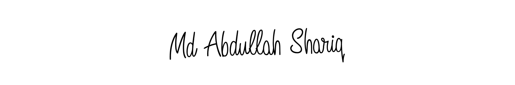 This is the best signature style for the Md Abdullah Shariq name. Also you like these signature font (Angelique-Rose-font-FFP). Mix name signature. Md Abdullah Shariq signature style 5 images and pictures png