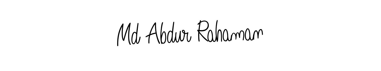 How to Draw Md Abdur Rahaman signature style? Angelique-Rose-font-FFP is a latest design signature styles for name Md Abdur Rahaman. Md Abdur Rahaman signature style 5 images and pictures png