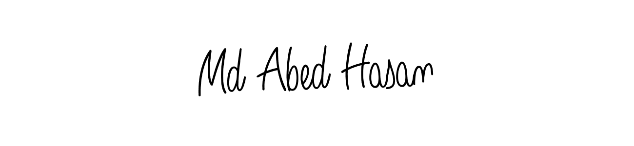 Also You can easily find your signature by using the search form. We will create Md Abed Hasan name handwritten signature images for you free of cost using Angelique-Rose-font-FFP sign style. Md Abed Hasan signature style 5 images and pictures png