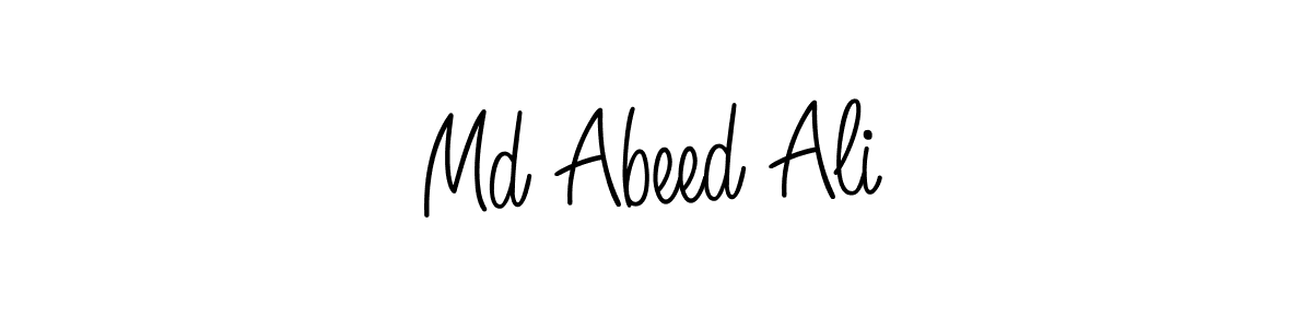 It looks lik you need a new signature style for name Md Abeed Ali. Design unique handwritten (Angelique-Rose-font-FFP) signature with our free signature maker in just a few clicks. Md Abeed Ali signature style 5 images and pictures png
