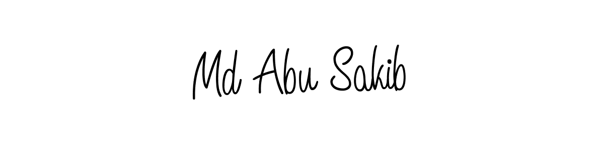 How to make Md Abu Sakib signature? Angelique-Rose-font-FFP is a professional autograph style. Create handwritten signature for Md Abu Sakib name. Md Abu Sakib signature style 5 images and pictures png