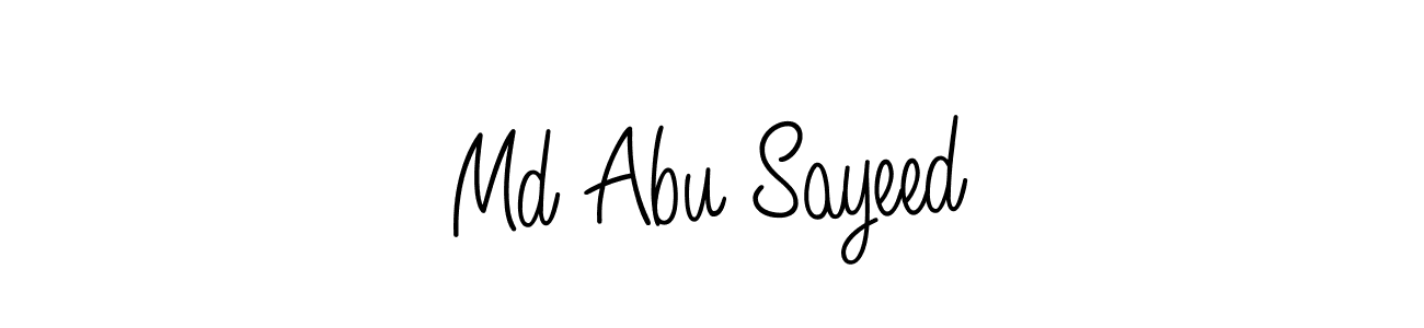 Once you've used our free online signature maker to create your best signature Angelique-Rose-font-FFP style, it's time to enjoy all of the benefits that Md Abu Sayeed name signing documents. Md Abu Sayeed signature style 5 images and pictures png