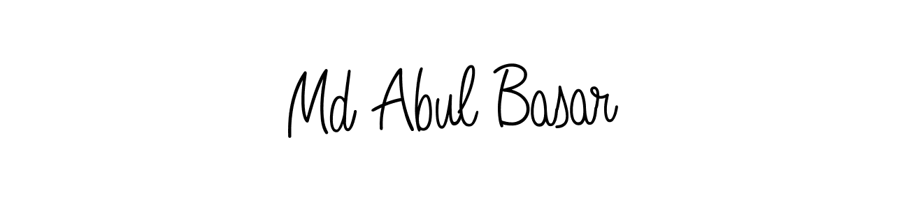 How to Draw Md Abul Basar signature style? Angelique-Rose-font-FFP is a latest design signature styles for name Md Abul Basar. Md Abul Basar signature style 5 images and pictures png