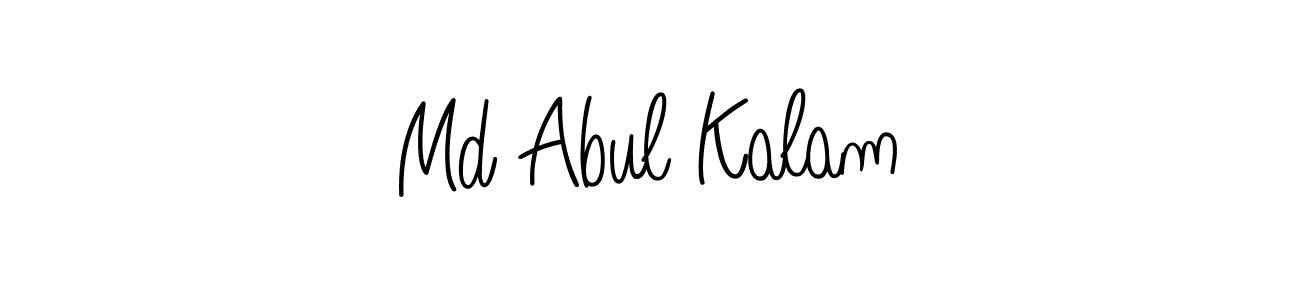 Create a beautiful signature design for name Md Abul Kalam. With this signature (Angelique-Rose-font-FFP) fonts, you can make a handwritten signature for free. Md Abul Kalam signature style 5 images and pictures png