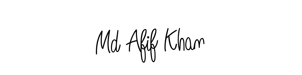 How to make Md Afif Khan signature? Angelique-Rose-font-FFP is a professional autograph style. Create handwritten signature for Md Afif Khan name. Md Afif Khan signature style 5 images and pictures png