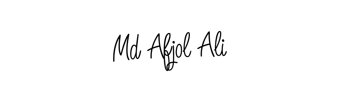 Also we have Md Afjol Ali name is the best signature style. Create professional handwritten signature collection using Angelique-Rose-font-FFP autograph style. Md Afjol Ali signature style 5 images and pictures png