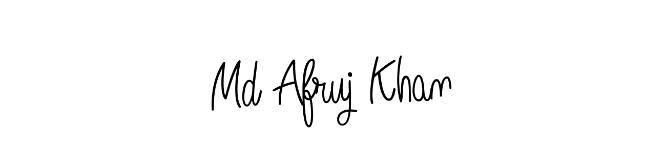 How to make Md Afruj Khan signature? Angelique-Rose-font-FFP is a professional autograph style. Create handwritten signature for Md Afruj Khan name. Md Afruj Khan signature style 5 images and pictures png