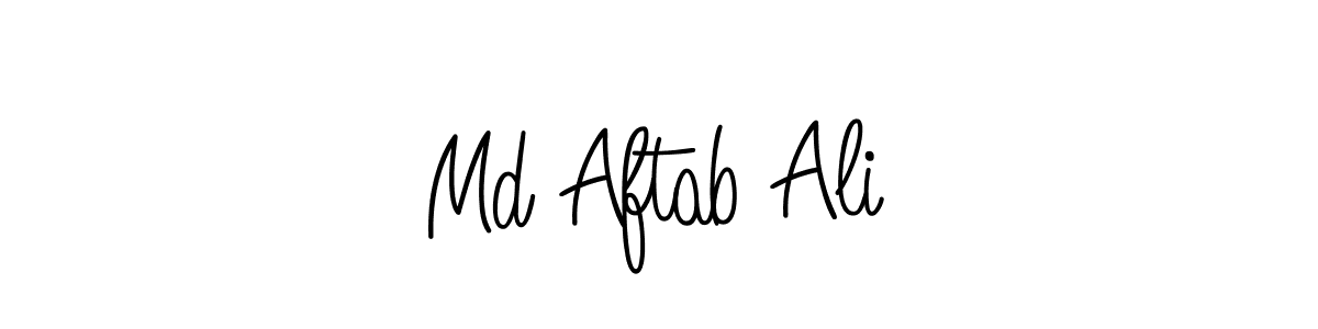 This is the best signature style for the Md Aftab Ali name. Also you like these signature font (Angelique-Rose-font-FFP). Mix name signature. Md Aftab Ali signature style 5 images and pictures png